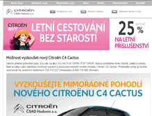 Tablet Screenshot of citroenhodonin.cz